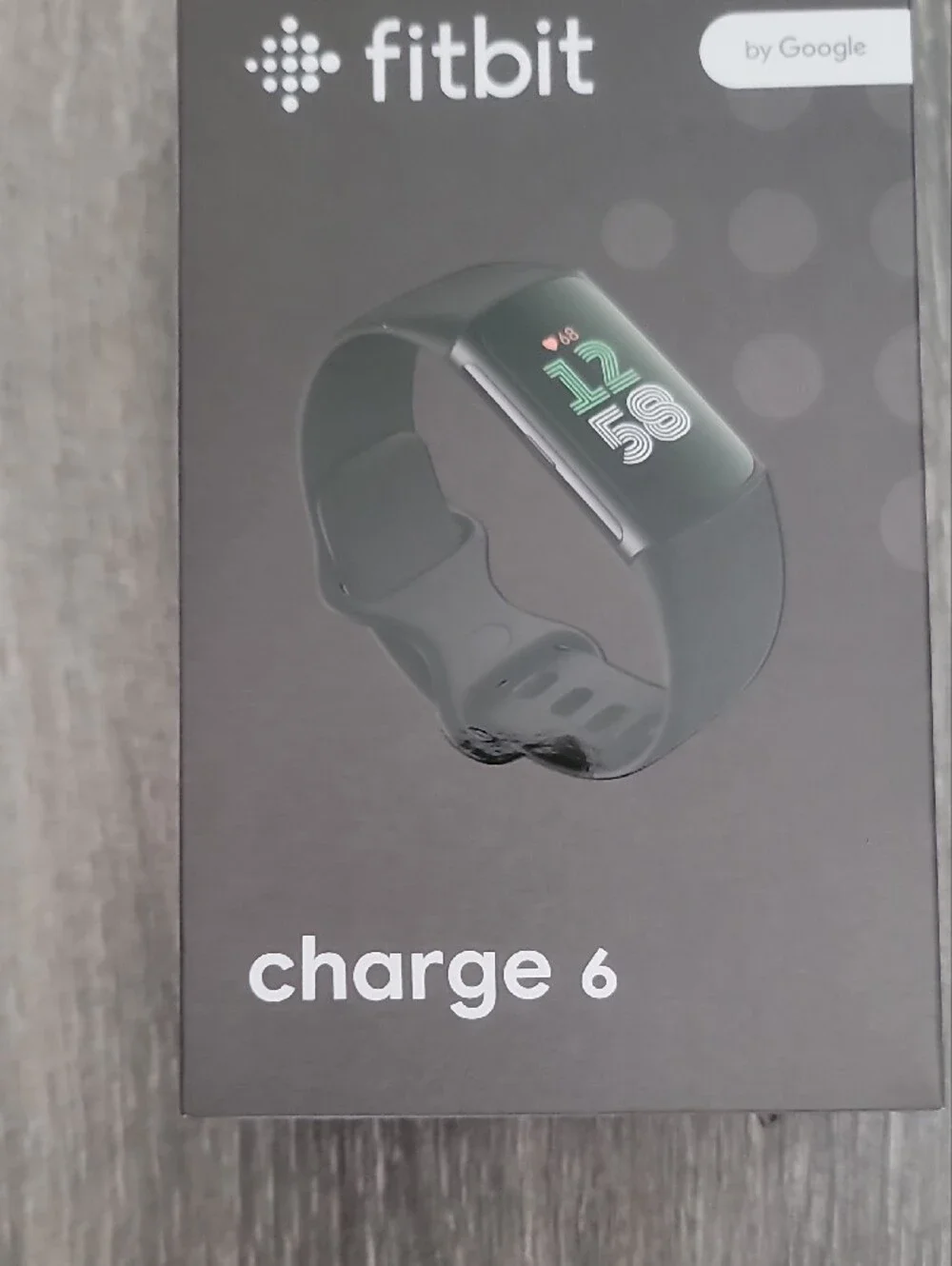 Google Fitbit Charge 6 Black Fitness Tracker